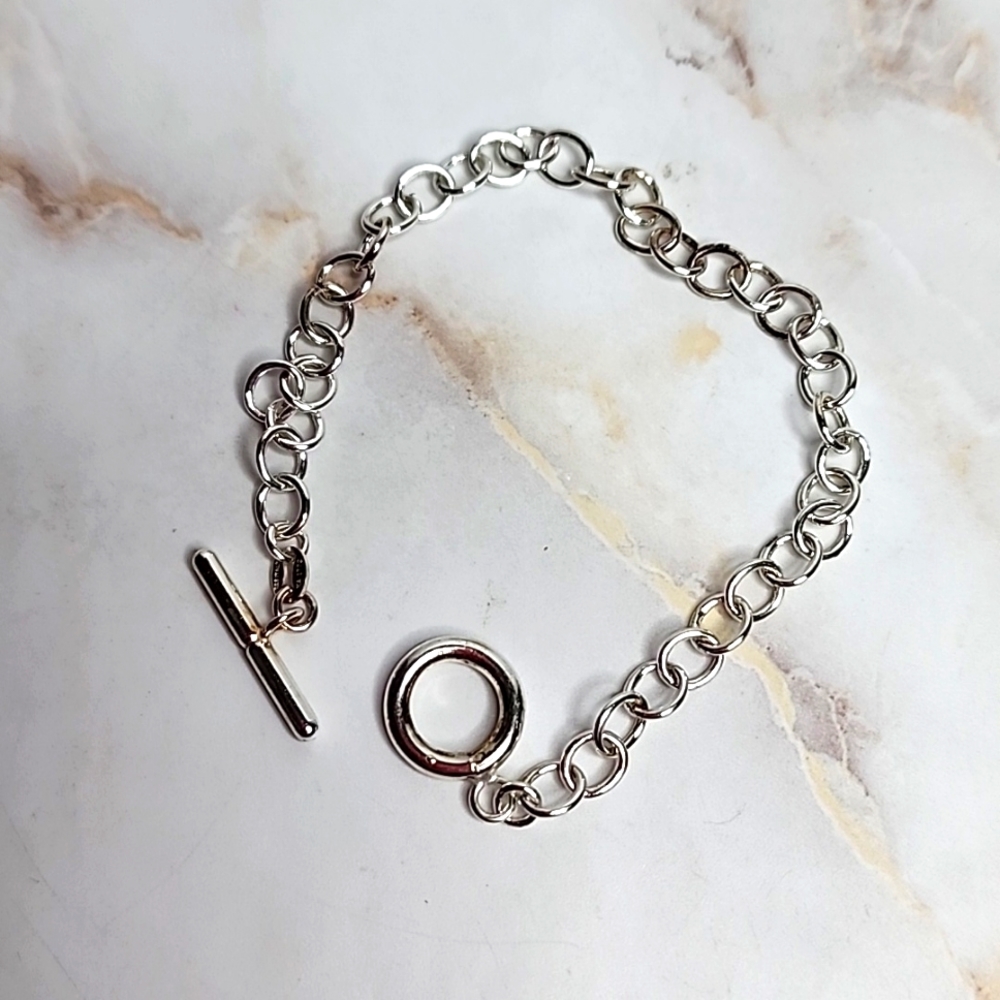 Sterling Silver Toggle Bracelets - image 1